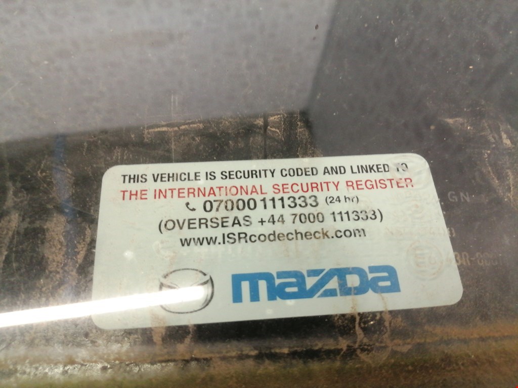 Стекло двери переднее левое MAZDA Mazda 6 GH 2007-2012