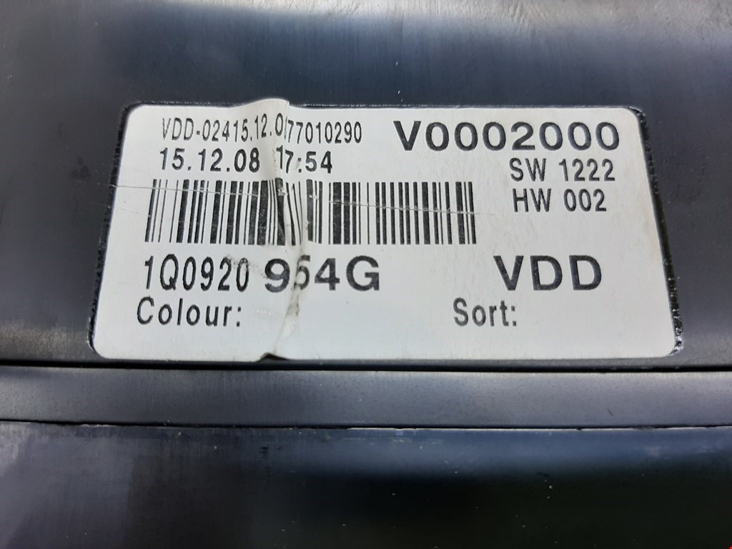 Панель приборов (щиток) VOLKSWAGEN Eos 2006-2015