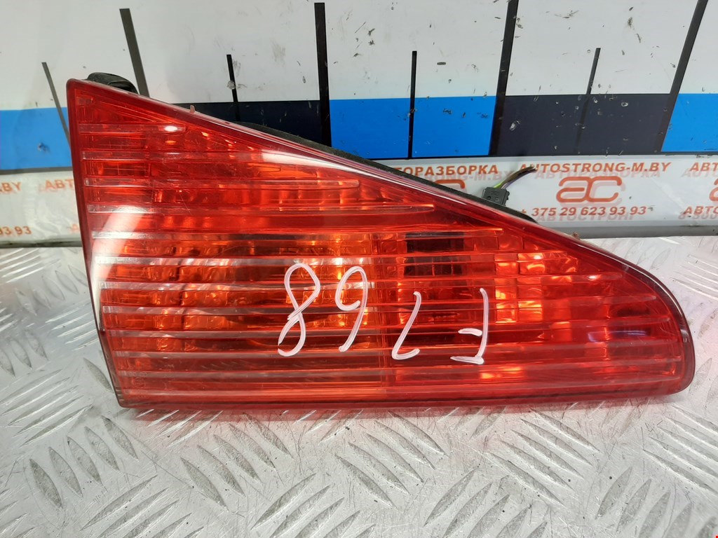 Фонарь задний внутренний левый PEUGEOT 607 2000-2010