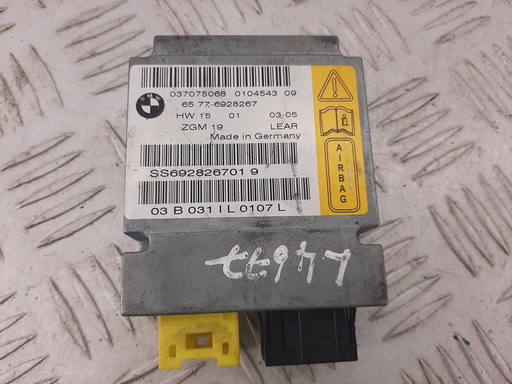 Блок управления AIR BAG BMW 7er 7 серия E65/E66 2001-2008