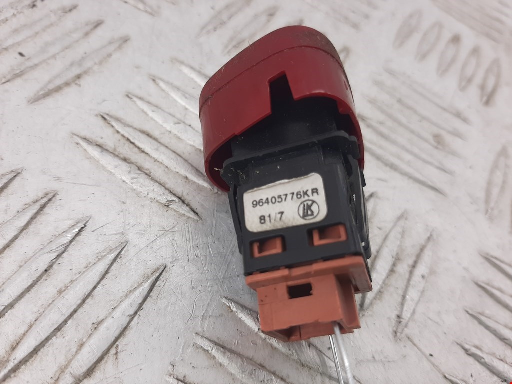 Кнопка аварийной сигнализации (аварийки) CITROEN Jumpy 2007-2016