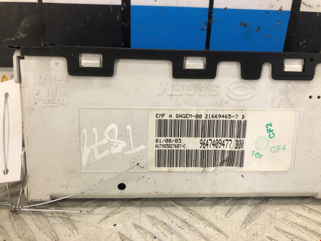 Дисплей информационный (компьютера) CITROEN C3 2002-2009