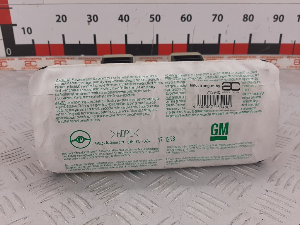 Подушка безопасности пассажирская (в торпедо) OPEL Zafira A 1999-2005