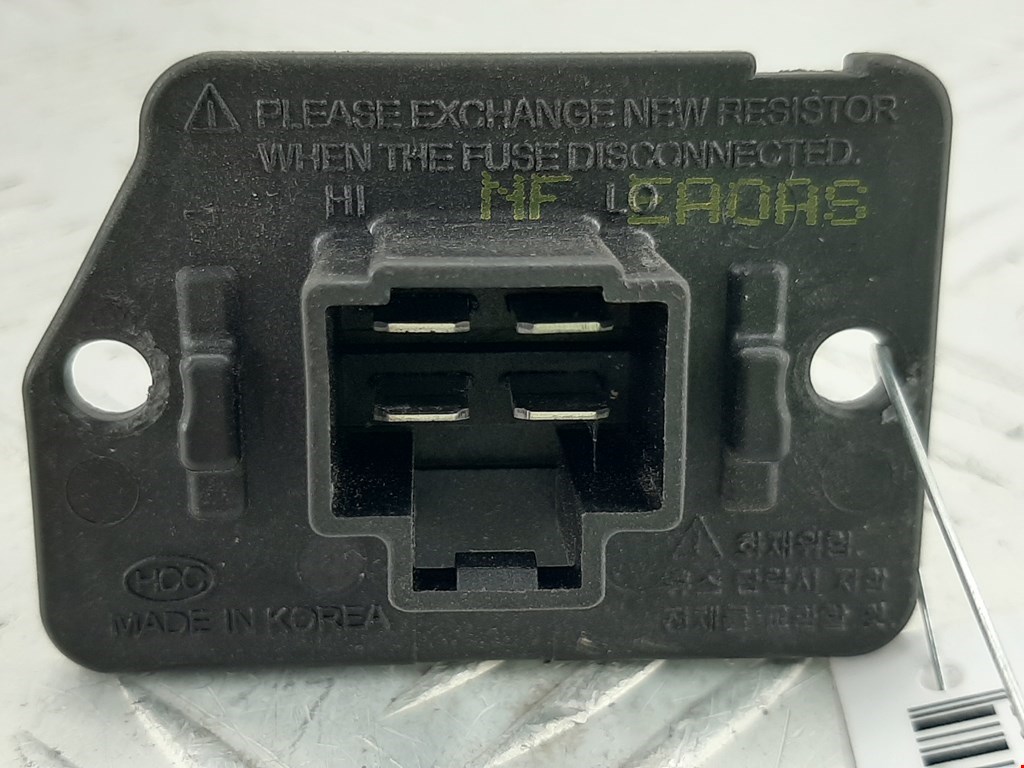 Резистор отопителя (сопротивление печки) HYUNDAI i30 2007-2012