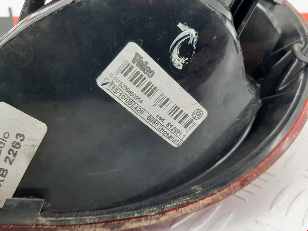 Фонарь задний левый VOLKSWAGEN Fox 2005-2011