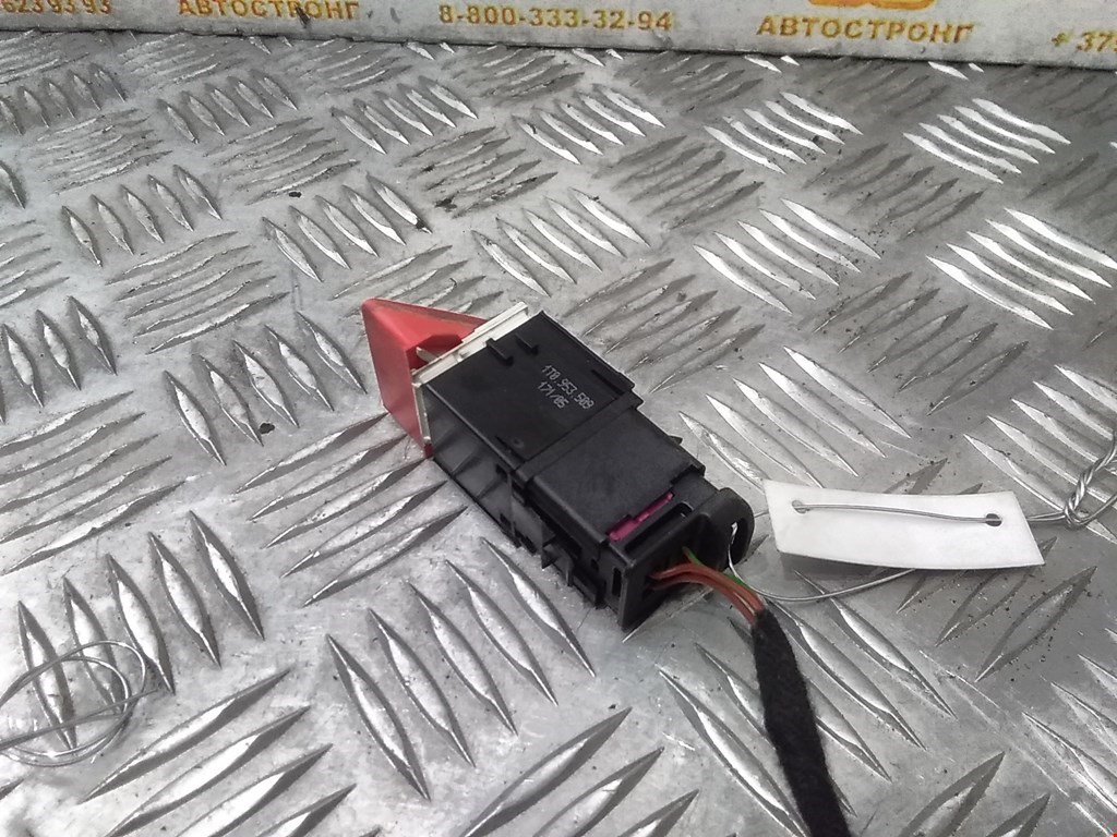Кнопка аварийной сигнализации (аварийки) VOLKSWAGEN Caddy III 2004-2015