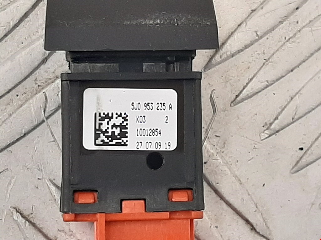 Кнопка аварийной сигнализации (аварийки) SKODA Fabia MK2 5J 2007-2014