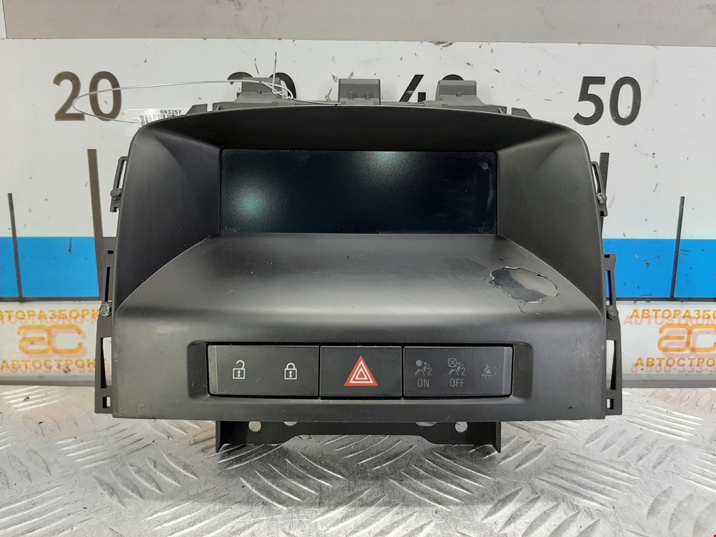 Дисплей информационный (компьютера) OPEL Astra J 2009-2017