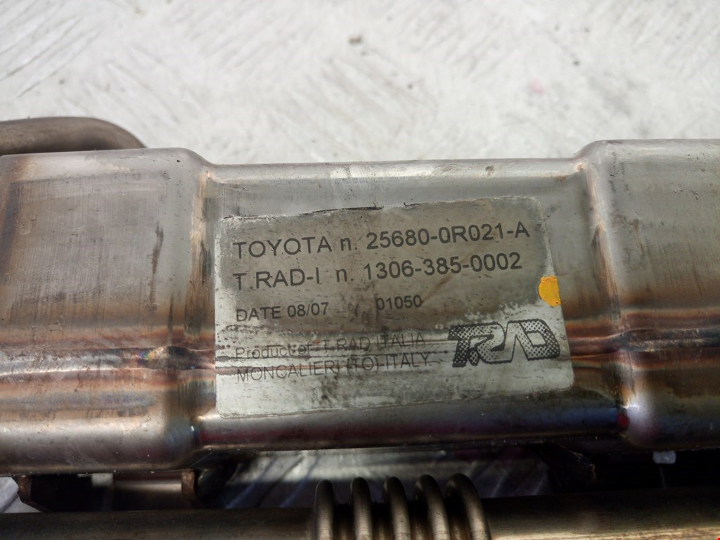 Радиатор системы ЕГР TOYOTA Auris E150 2006-2012