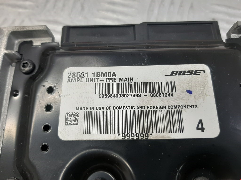 Усилитель акустической системы Infiniti EX (J50) (2007-2013)