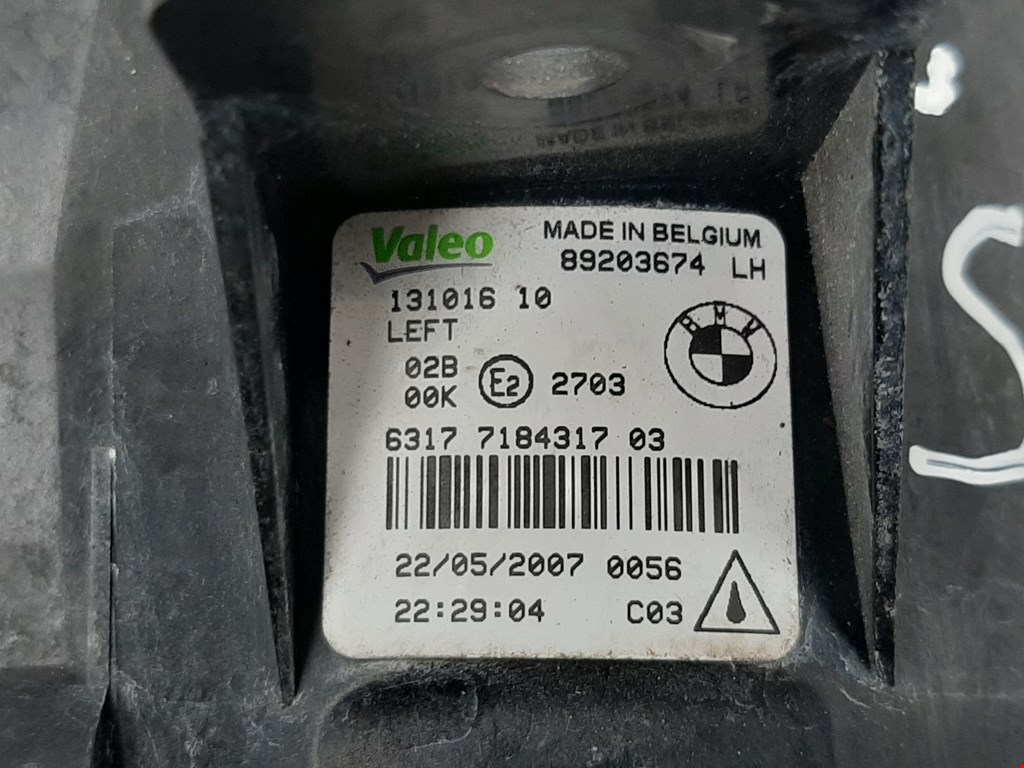 Фара противотуманная левая (ПТФ) BMW X5 E70 2007-2013