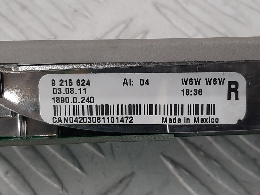 Плафон салонный (салона фонарь) BMW X3 F25 2010-2017