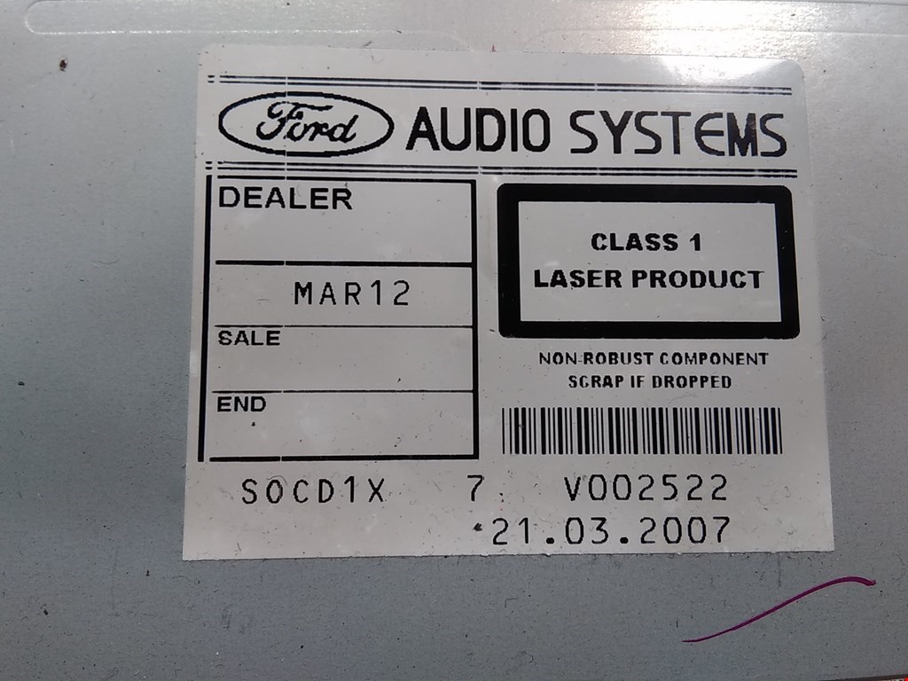 Магнитола FORD Mondeo IV 2007-2015