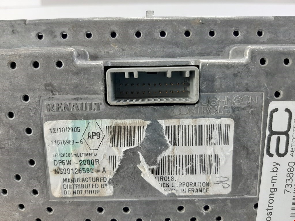 Дисплей информационный (компьютера) RENAULT Laguna 2001-2007