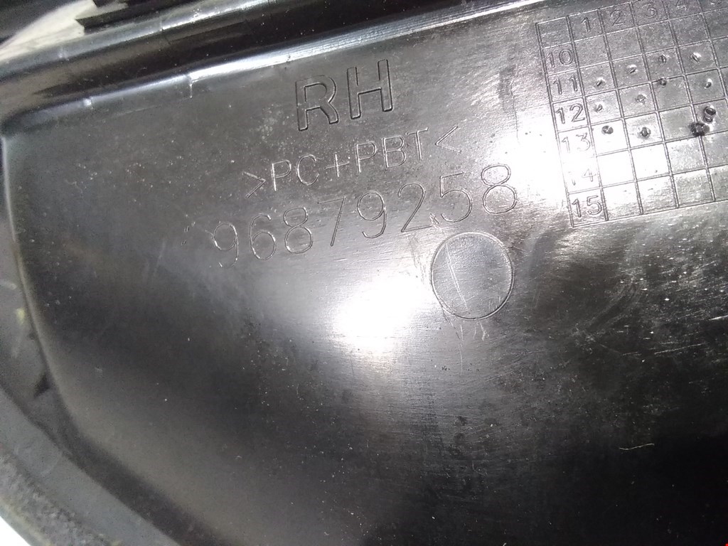 Ручка двери задней наружная правая CHEVROLET Aveo T300 2011-2015