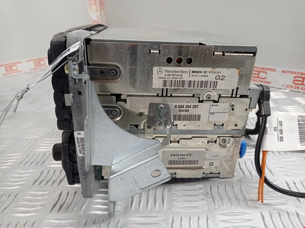 Магнитола MERCEDES-BENZ CL-Class C215 1999-2006