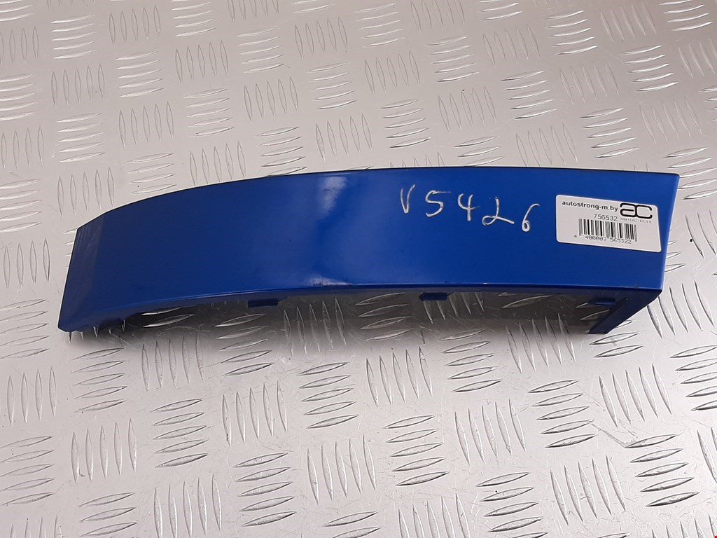 Накладка (планка) под фонарь правая Skoda Octavia 1Z (2004-2013)