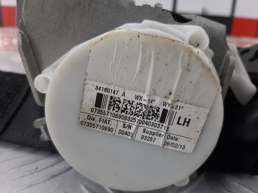 Ремень безопасности задний левый FIAT 500L 2012-н.в.