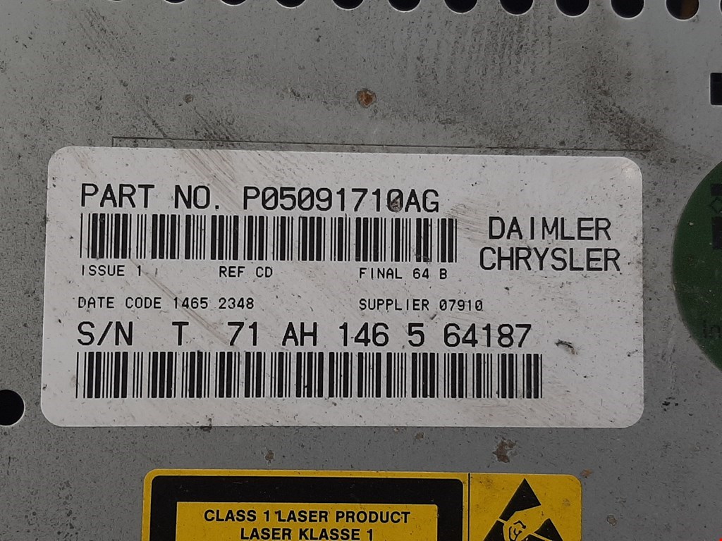 Магнитола DODGE Magnum 2003-2008