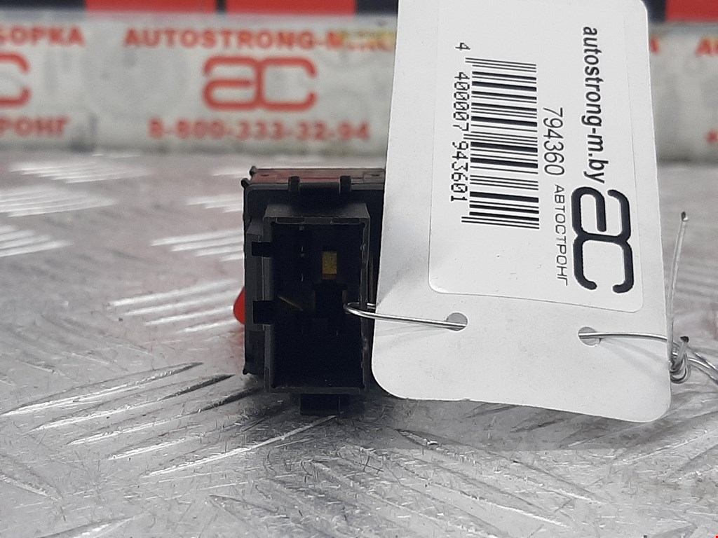 Кнопка аварийной сигнализации (аварийки) SKODA Fabia MK1 1999-2006