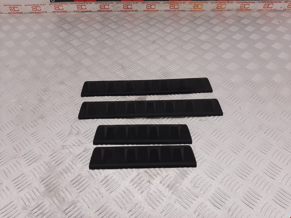 Накладка декоративная на порог (Комплект) Chevrolet Equinox 2 (2009-2017)