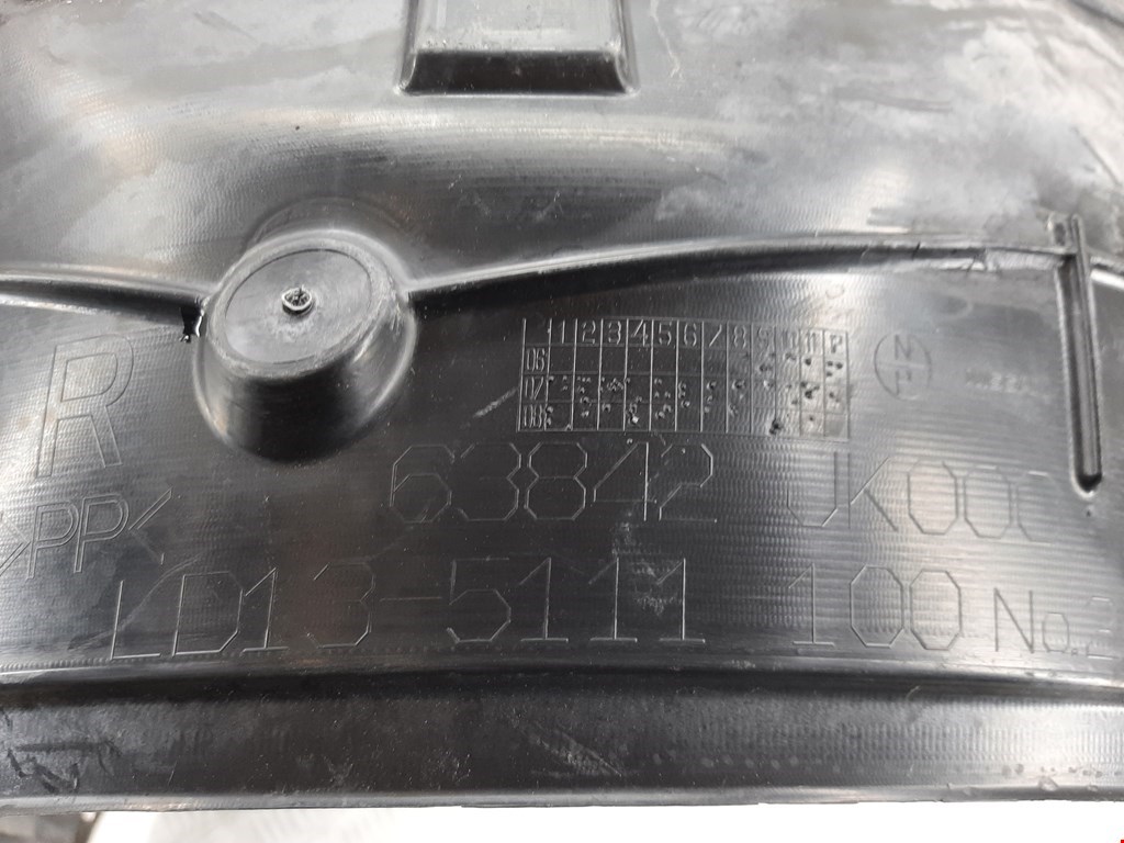 Локер (подкрылок) передний правый INFINITI G G25/G35/G37 V36 2007-2014