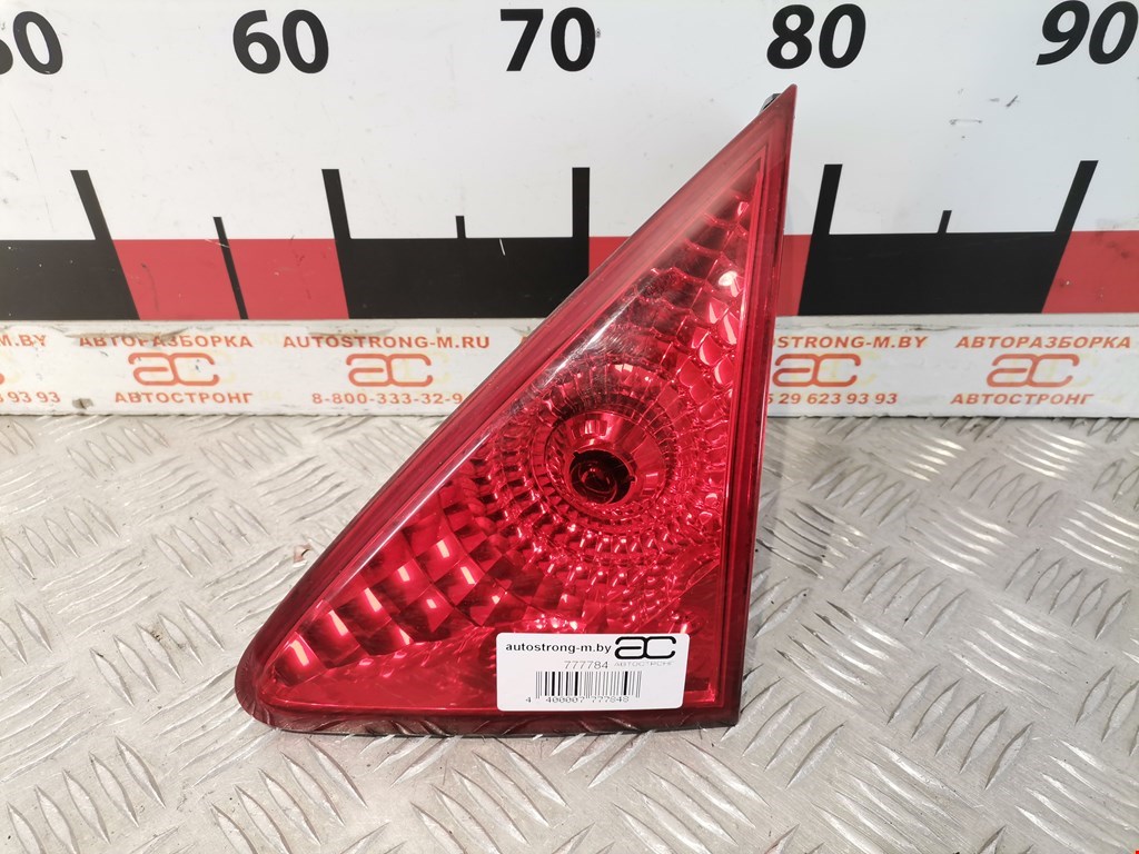 Фонарь задний внутренний правый PEUGEOT Partner 2008-2018