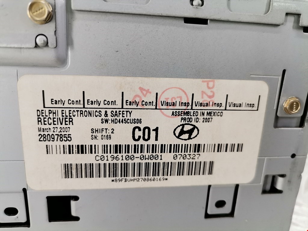 Магнитола HYUNDAI Santa Fe CM 2005-2012