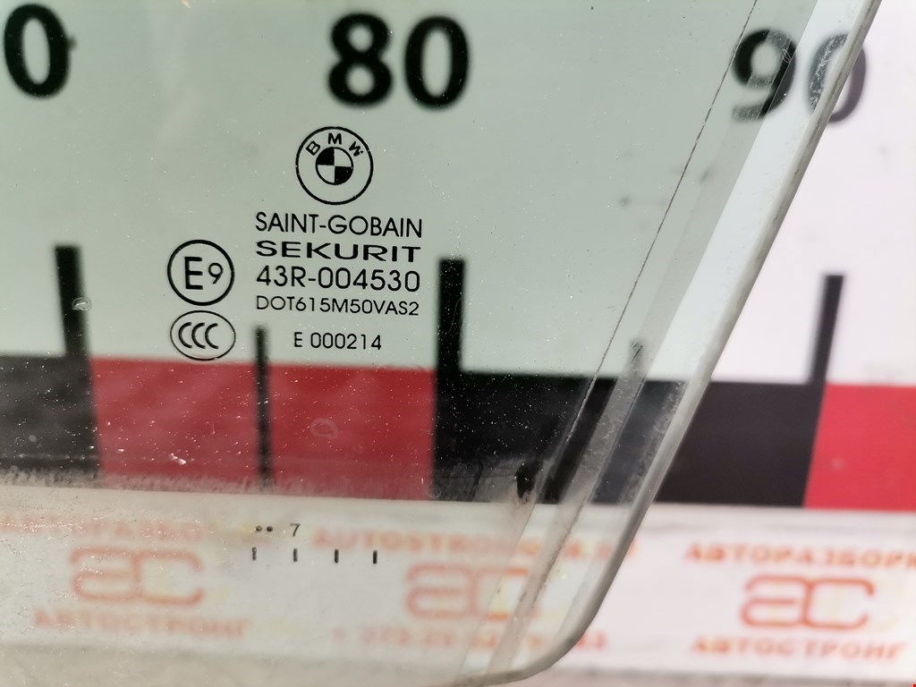 Стекло двери переднее левое BMW X5 E70 2007-2013