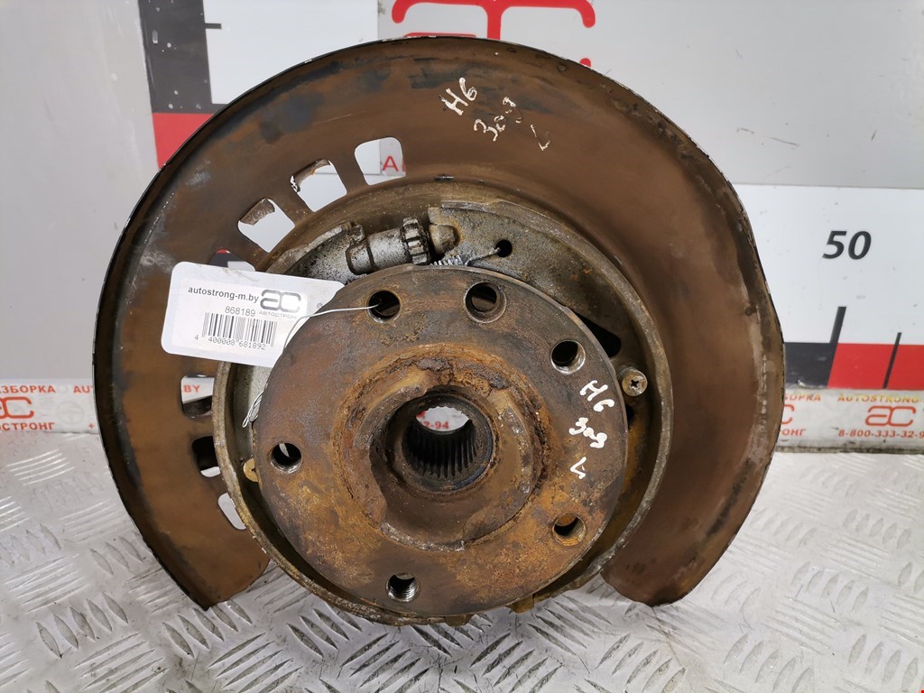 Ступица (кулак цапфа) задняя левая Volkswagen Touareg 1 (2002-2010)