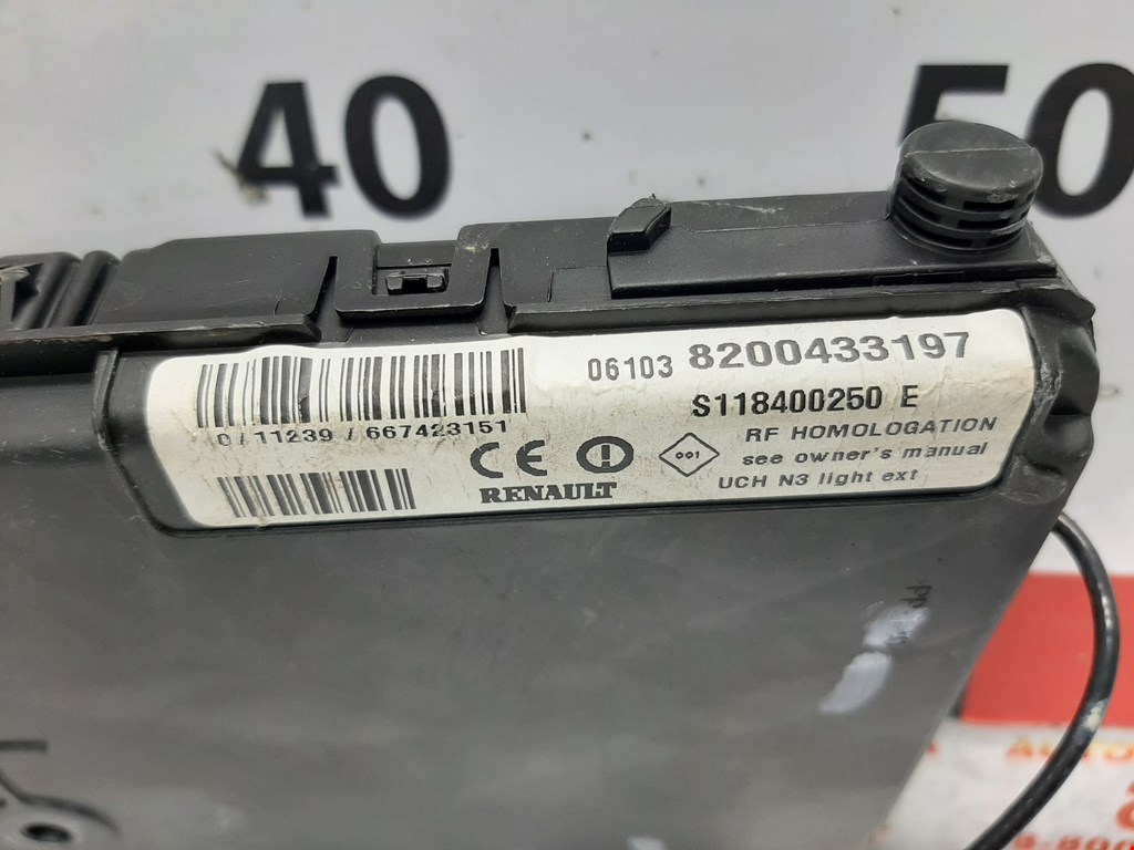 Блок комфорта RENAULT Scenic II 2003-2010