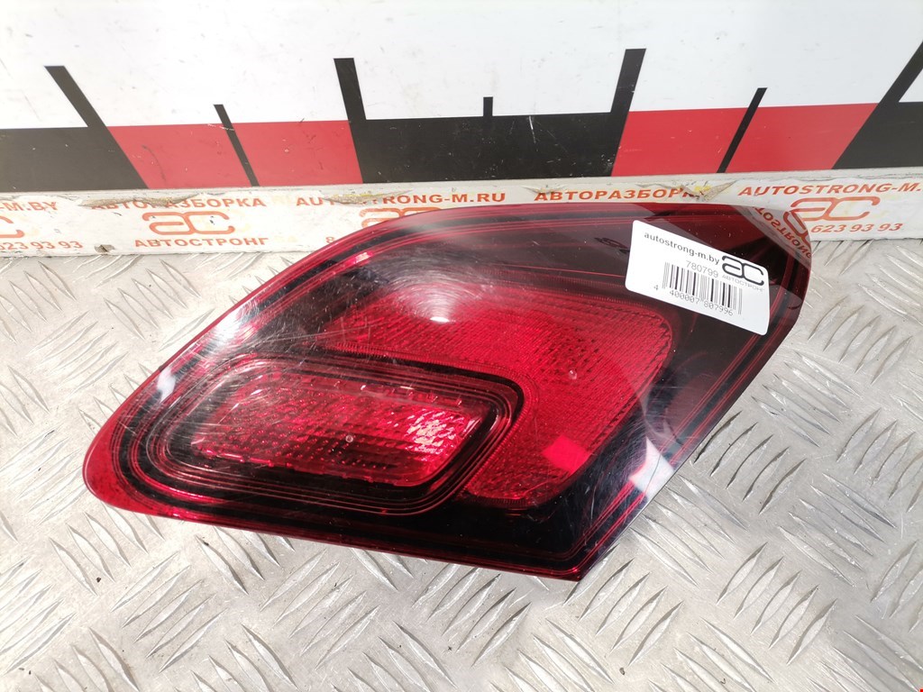 Фонарь задний внутренний правый OPEL Astra J 2009-2017