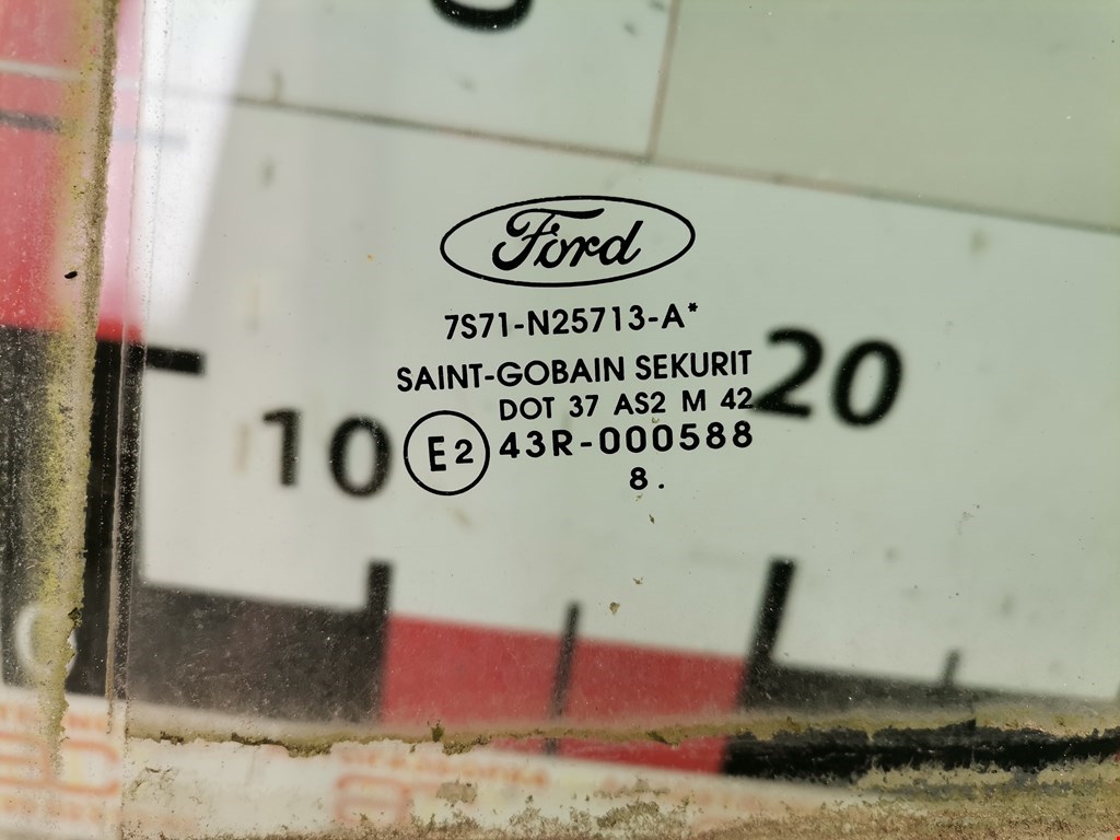 Стекло двери заднее левое FORD Mondeo IV 2007-2015