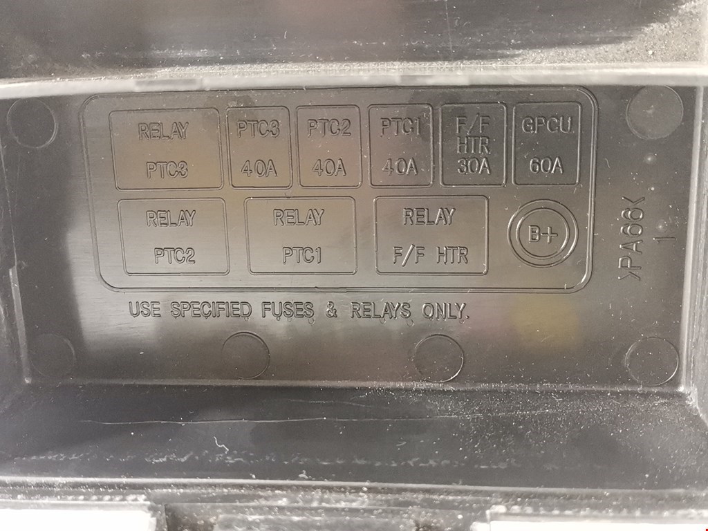 Блок реле CHEVROLET Captiva 2018-н.в.