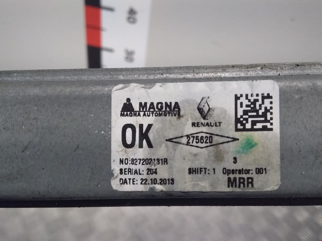 Стеклоподъемник задний правый DACIA Sandero 2008-2012