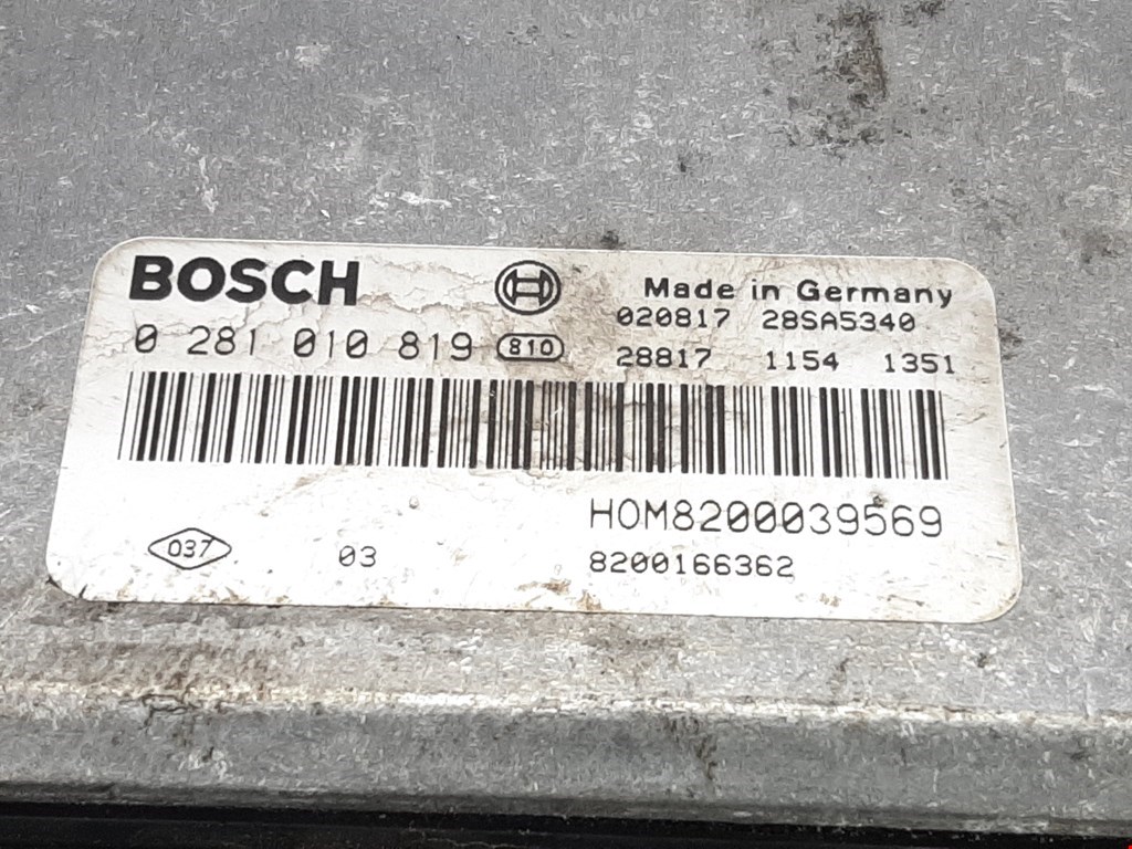 Блок управления двигателя (ЭБУ) RENAULT Scenic I 1996-2003