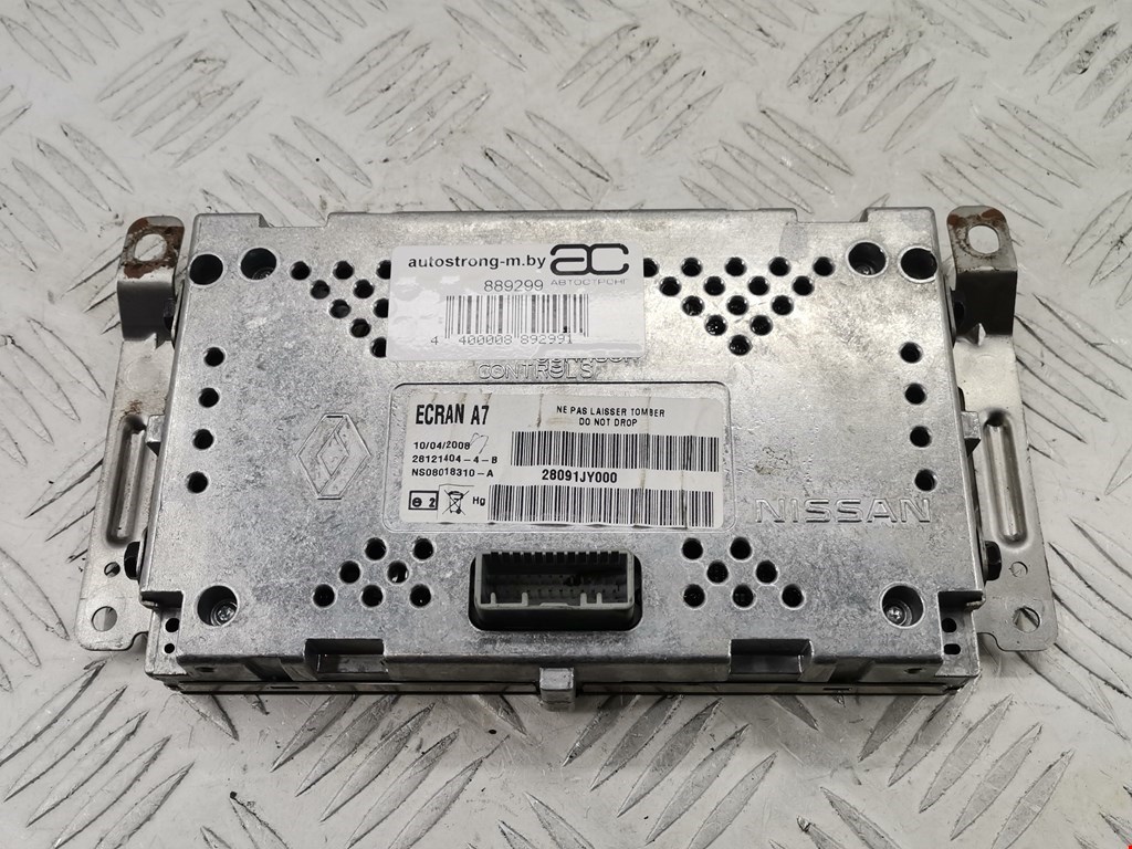 Дисплей информационный (компьютера) RENAULT Koleos HY 2008-2016