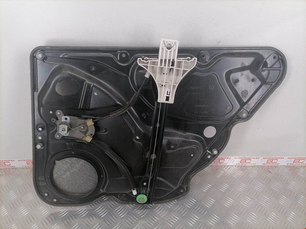 Стеклоподъемник задний левый VOLKSWAGEN Passat B6 2005-2011