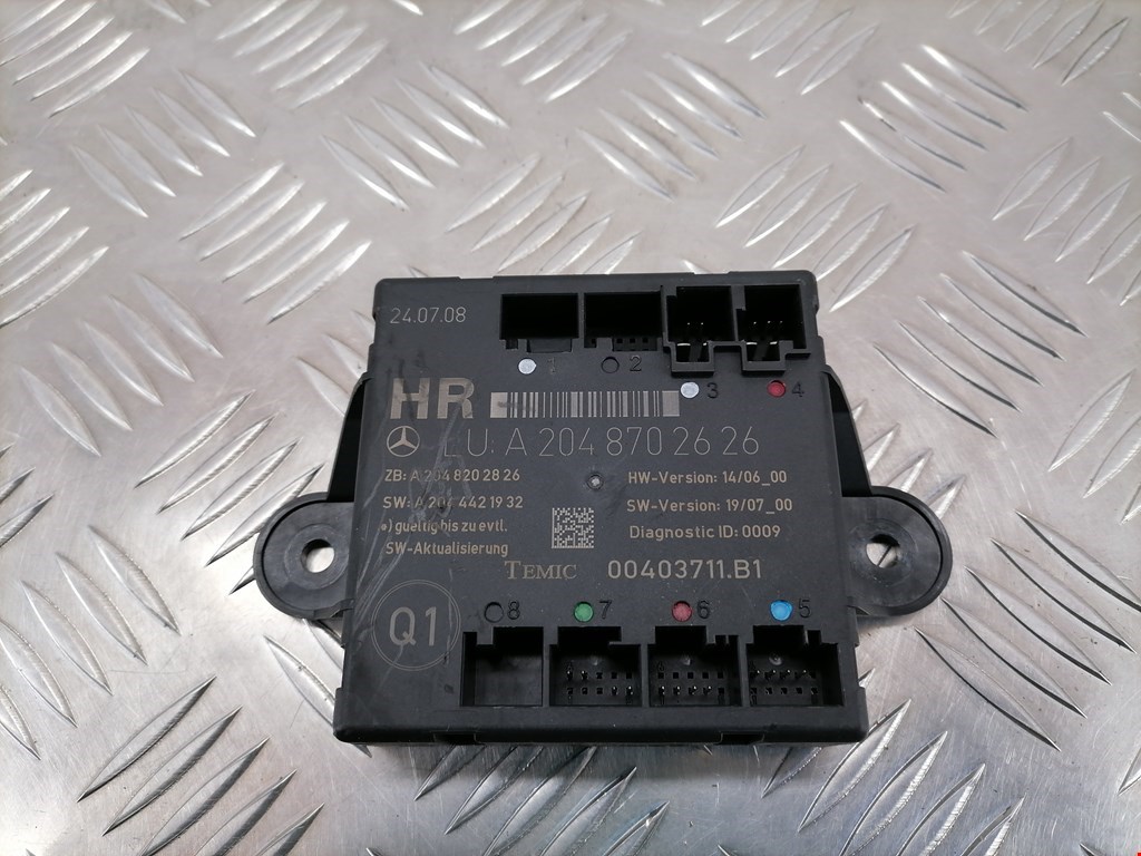 Блок комфорта MERCEDES-BENZ C-Class C-klasse W204 2007-2015