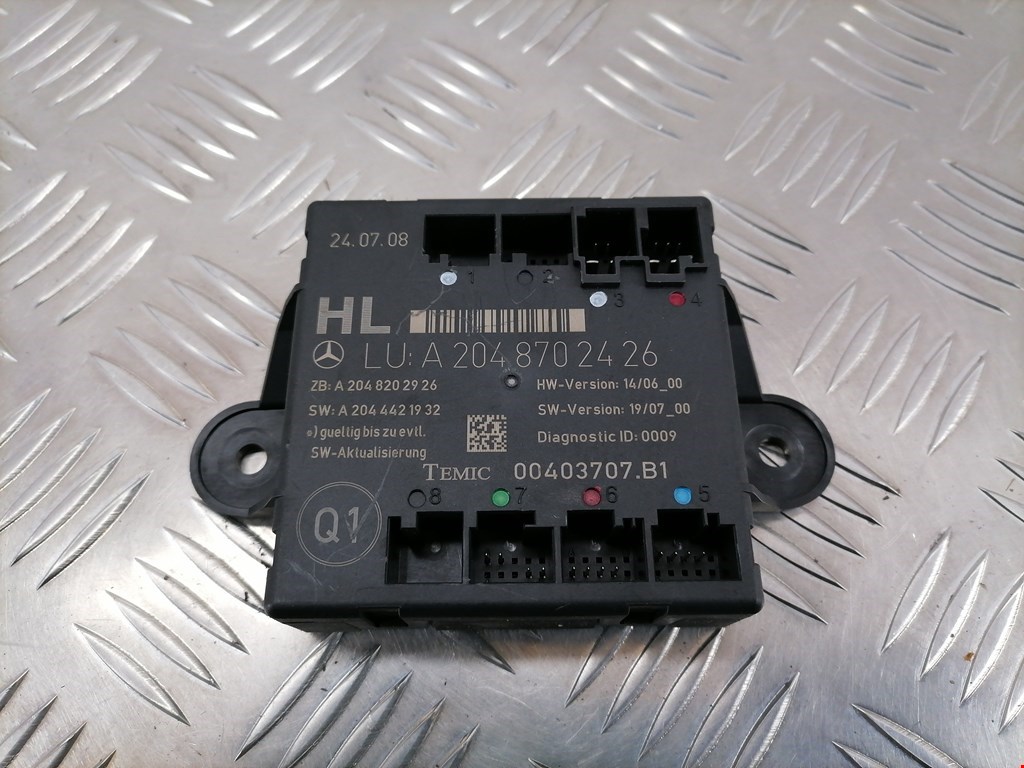 Блок комфорта MERCEDES-BENZ C-Class C-klasse W204 2007-2015