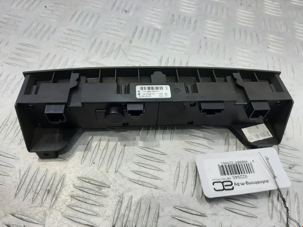 Блок кнопок MERCEDES-BENZ SLK-Class R171 2004-2011