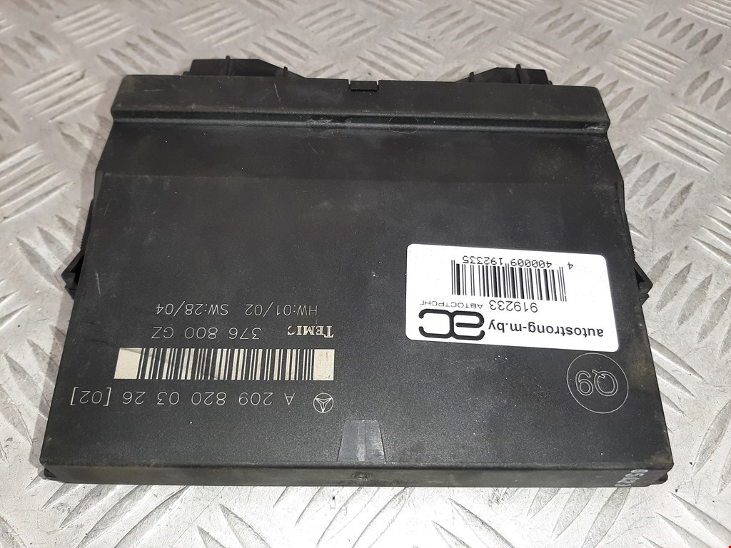 Блок комфорта MERCEDES-BENZ CLK-Class W209 2002-2009