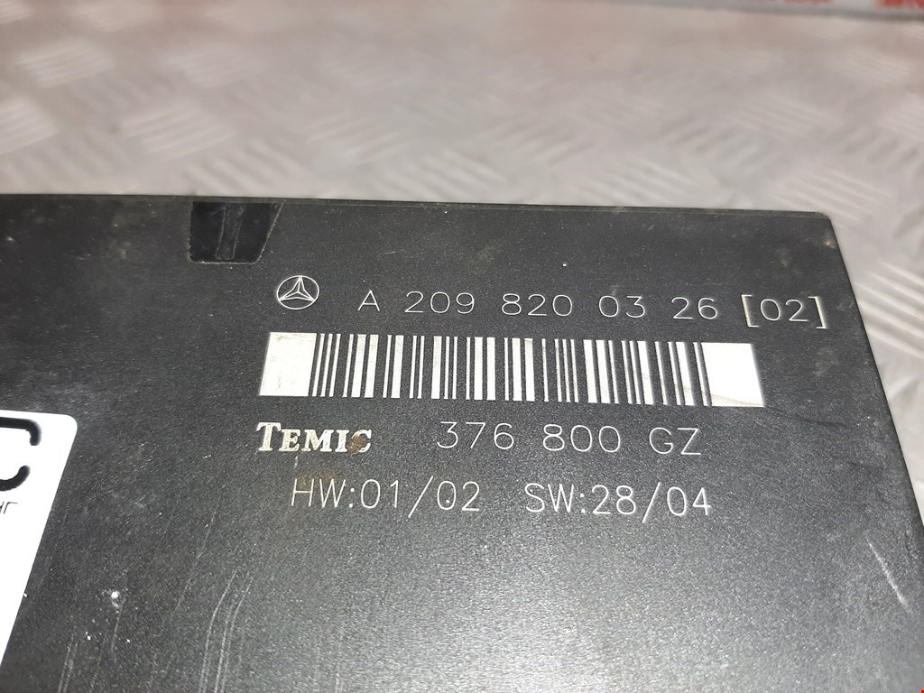 Блок комфорта MERCEDES-BENZ CLK-Class W209 2002-2009