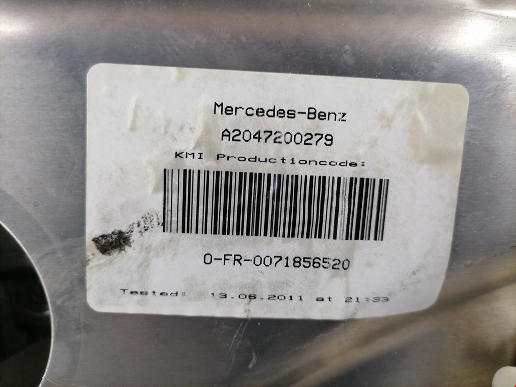 Стеклоподъемник передний правый MERCEDES-BENZ C-Class C-klasse W204 2007-2015