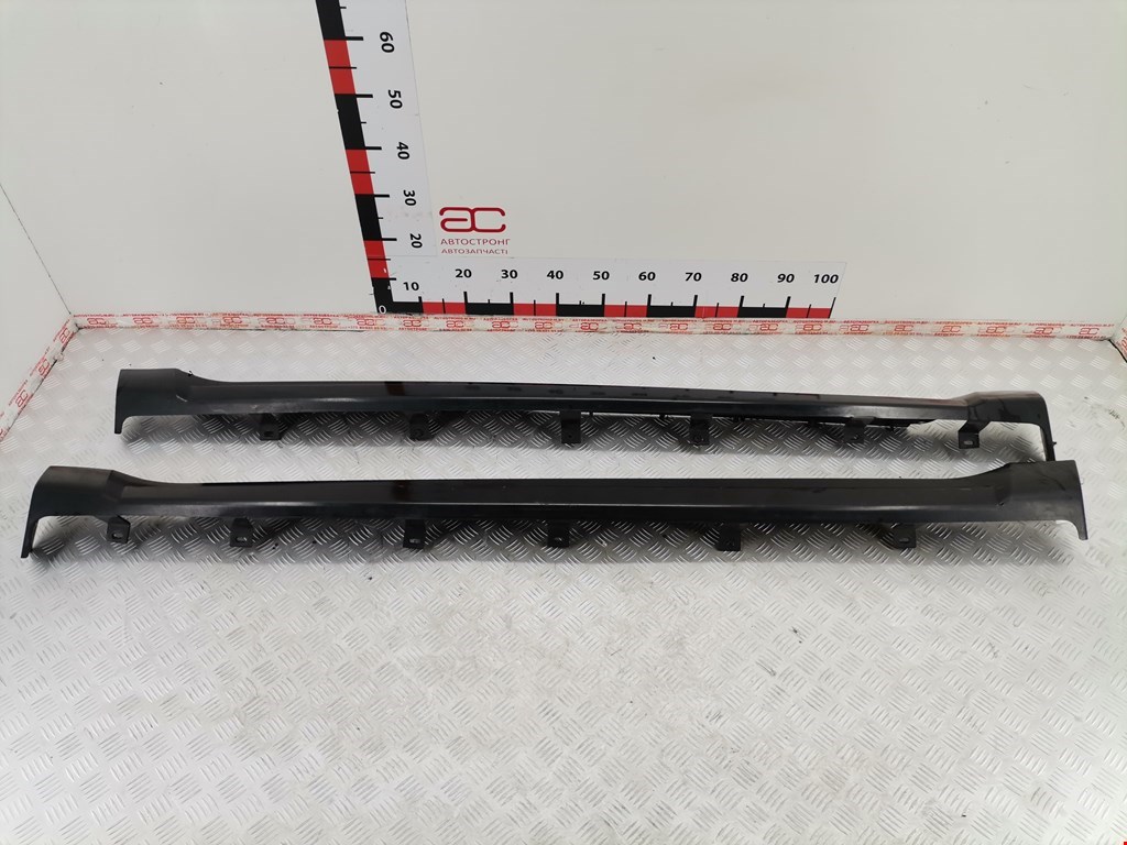 Накладка декоративная на порог (Комплект) Jeep Grand Cherokee 3 (2004-2013)