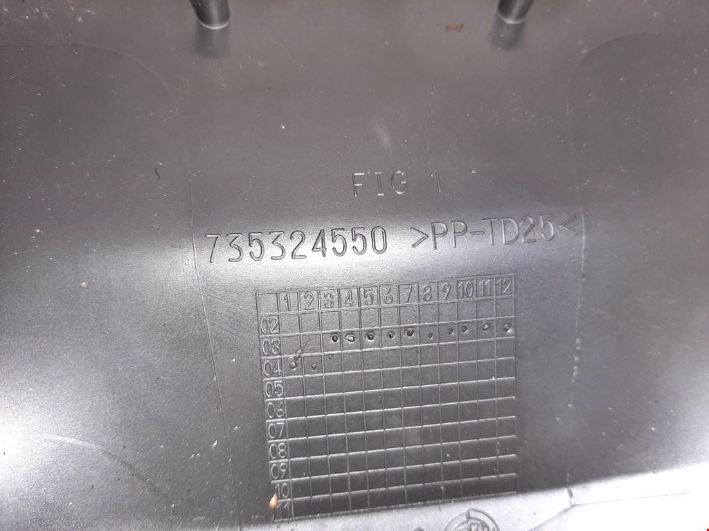 Кожух рулевой колонки FIAT Idea 2003-2016