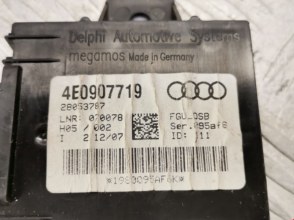 Блок комфорта AUDI A8 D3 2003-2010
