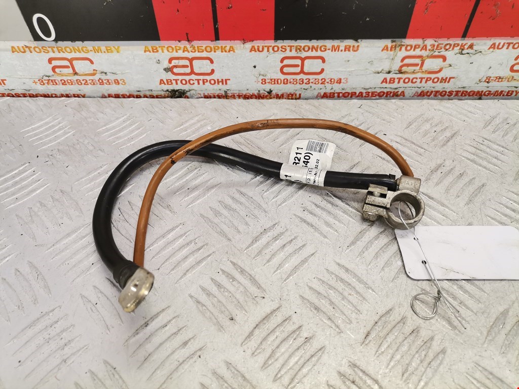 Клемма аккумулятора (минус) - MERCEDES-BENZ E-Class W211, S211 2002-2009