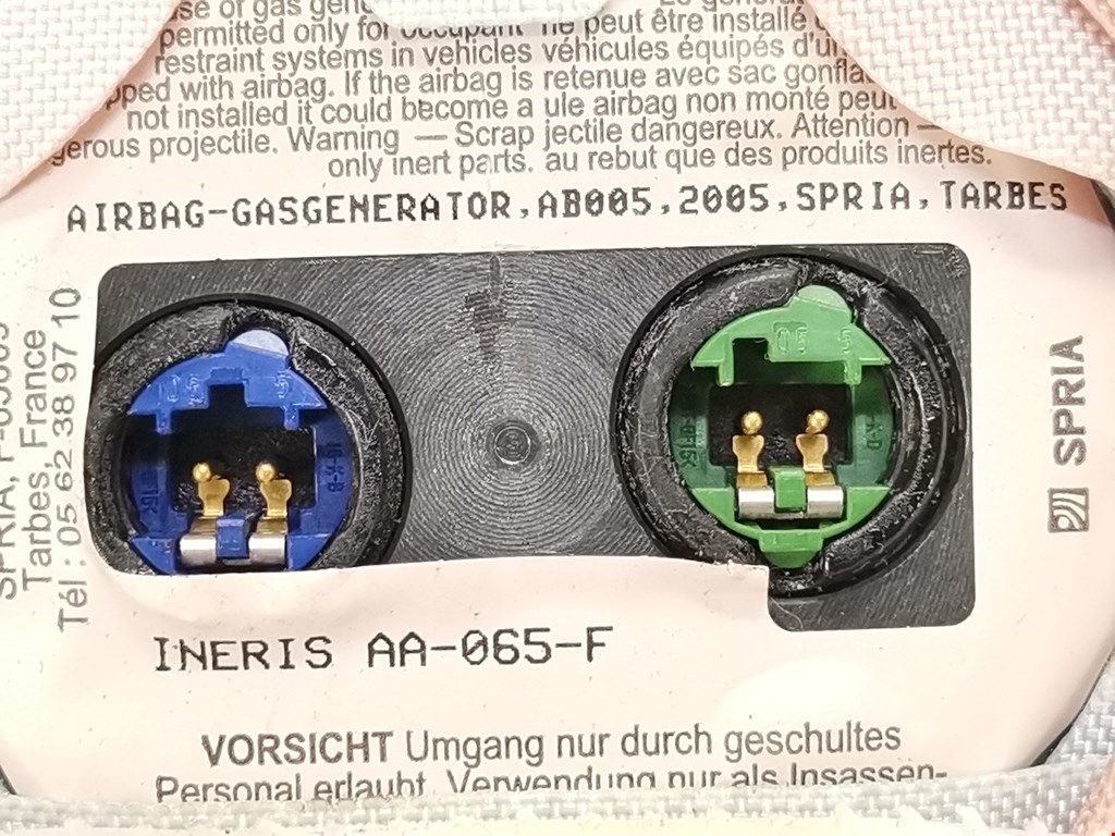 Подушка безопасности в рулевое колесо CITROEN C8 2002-2014