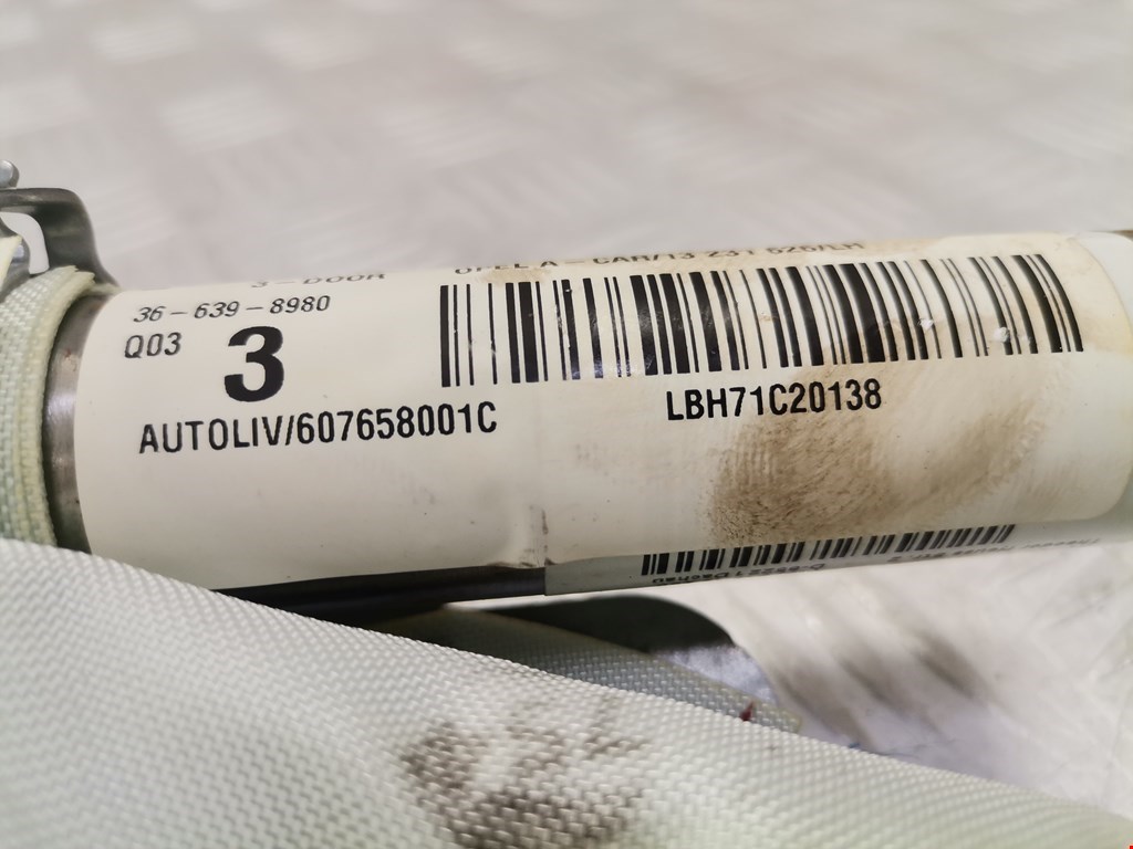 Подушка безопасности боковая (шторка) OPEL Astra H/Family 2004-2015